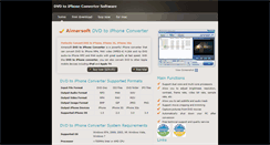 Desktop Screenshot of iphoneconverter.softdiggs.com